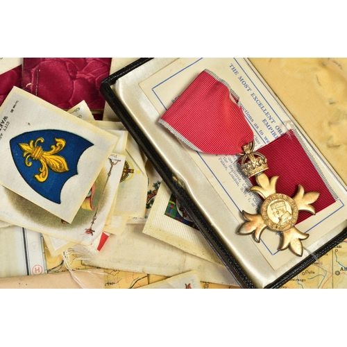 228 - A FAMILY GROUP OF THREE GROUPS OF MEDALS, as follows, (a) WWI British War & Victory Medals, both box... 