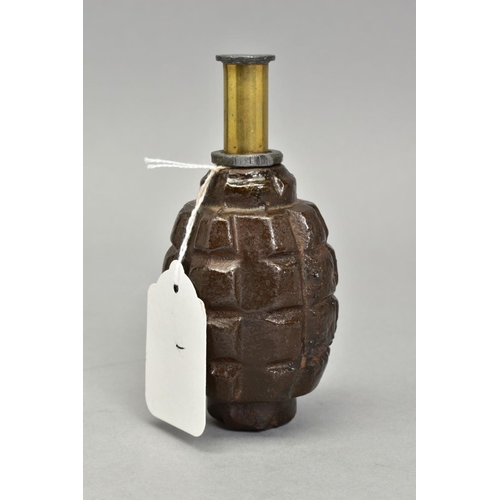 261 - A FRENCH F-I IMPACT GRENANDE OF WWI ERA, this inert grenade was the standard issue to French Soldier... 