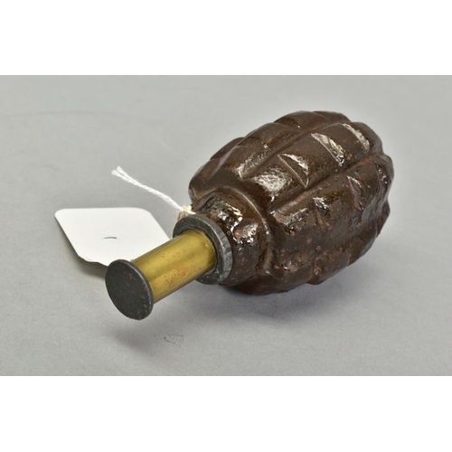 261 - A FRENCH F-I IMPACT GRENANDE OF WWI ERA, this inert grenade was the standard issue to French Soldier... 