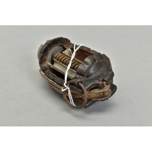 267 - A WWI ERA NO.36 MILLE BOMB (cut away) training grenade