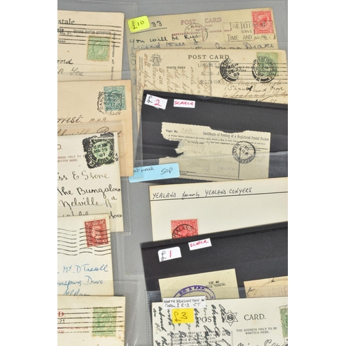 292 - BOX OF MAINLY 20TH CENTURY GREAT BRITAIN POSTAL HISTORY, largely circulated with postmarks, note gua... 