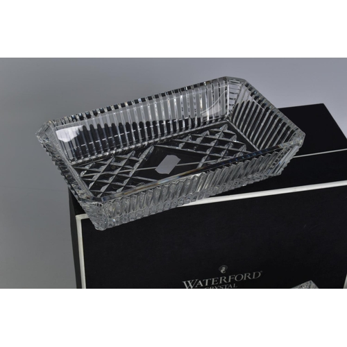 455 - TWO WATERFORD CRYSTAL KILLEEN BOWLS, one boxed, both stamped to bases, height 10cm x diameter 14.5cm... 