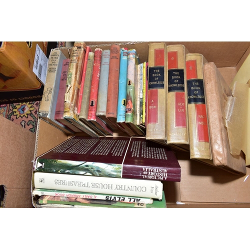 511 - EIGHT BOXES OF BOOKS, subjects include Royal biographies, history, vehicle servicing books, general ... 