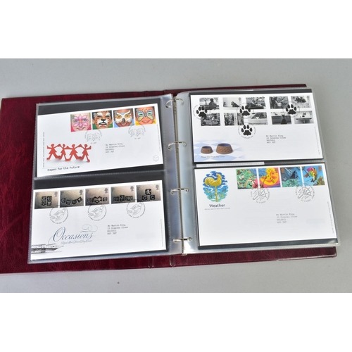 295 - GREAT BRITAIN DAY COVERS IN EIGHT ALBUMS, late 1960's to approximately 2003, Definitives and Commemo... 