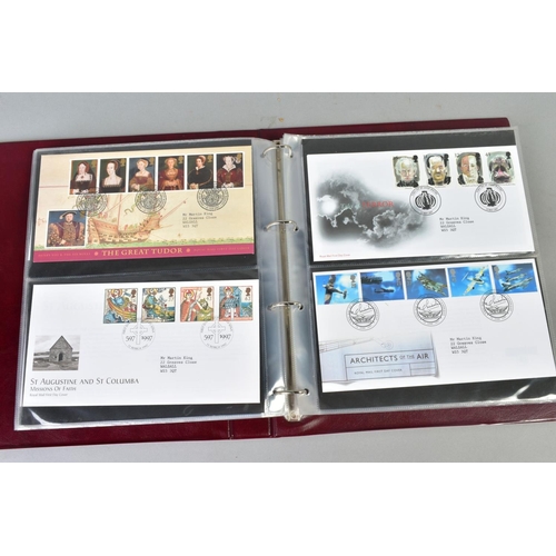 295 - GREAT BRITAIN DAY COVERS IN EIGHT ALBUMS, late 1960's to approximately 2003, Definitives and Commemo... 