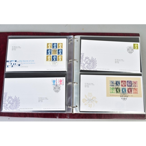 295 - GREAT BRITAIN DAY COVERS IN EIGHT ALBUMS, late 1960's to approximately 2003, Definitives and Commemo... 