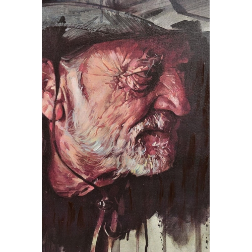 301 - ZINSKY (BRITISH CONTEMPORARY) 'WILLIE NELSON'. A limited edition print of the country singer 2/25, s... 