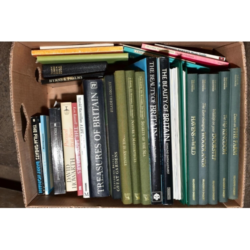 419 - SIX BOXES OF BOOKS, including a series of 'Successful Gardening' books, Readers Digest novels, Beaut... 