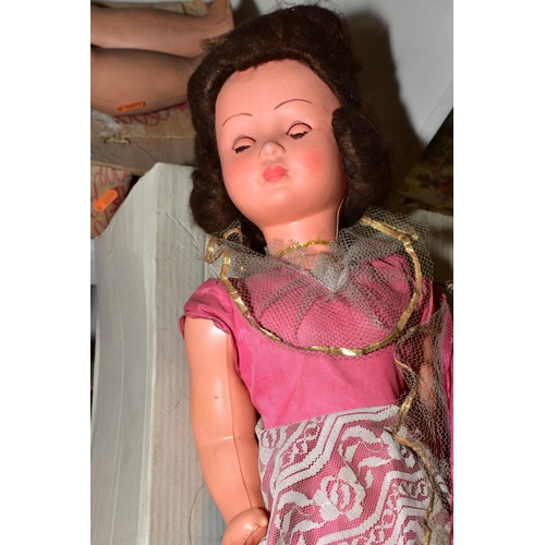 410 - A BOXED RODDY DOLL, length 62cm, together with another boxed doll and a box of approximately eleven ... 