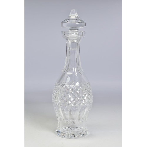 479 - A WATERFORD CRYSTAL COLLEEN DECANTER, stamped to side, height with stopper 34cm