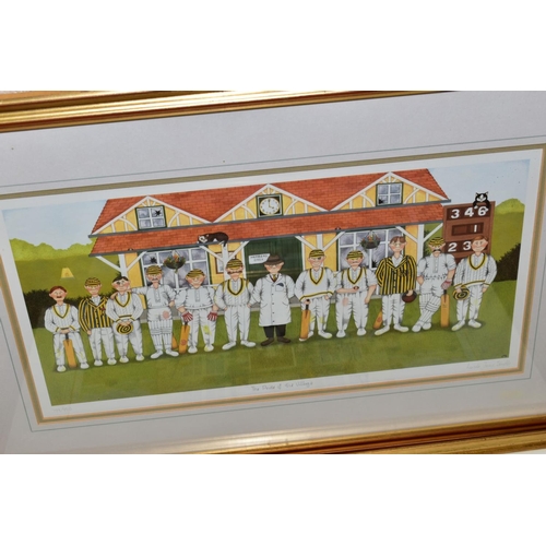 482 - LINDA JANE SMITH (BRITISH CONTEMPORARY), three signed limited edition prints, 'The Nineteenth Hole' ... 