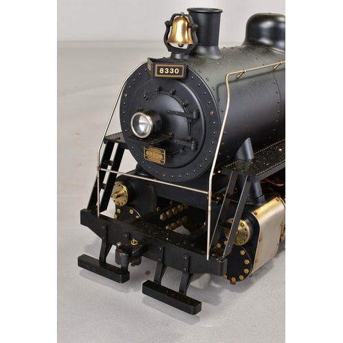 59 - A HANDBUILT 1:16 SCALE 3.5 INCH (89MM) GAUGE LIVE STEAM MODEL OF A CANADIAN NATIONAL RAILWAYS 0-8-0 ... 