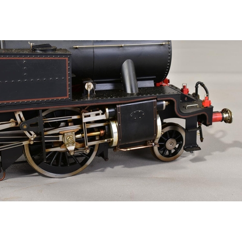 60 - A HANDBUILT 1:16 SCALE 3.5 INCH (89MM) GAUGE STANIER CLASS 4P 2-6-4 TANK LOCOMOTIVE, not tested, has... 