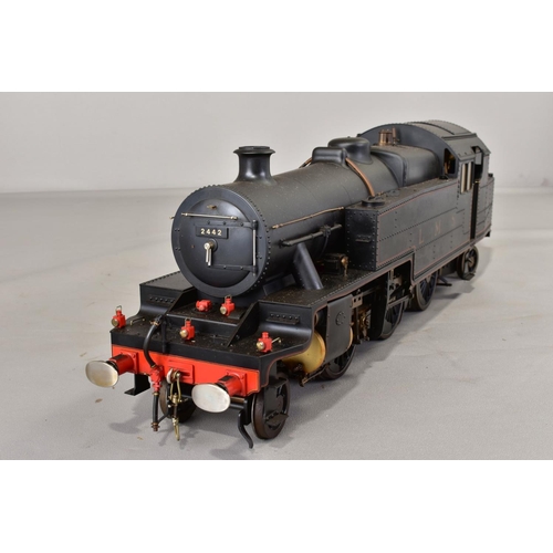 60 - A HANDBUILT 1:16 SCALE 3.5 INCH (89MM) GAUGE STANIER CLASS 4P 2-6-4 TANK LOCOMOTIVE, not tested, has... 