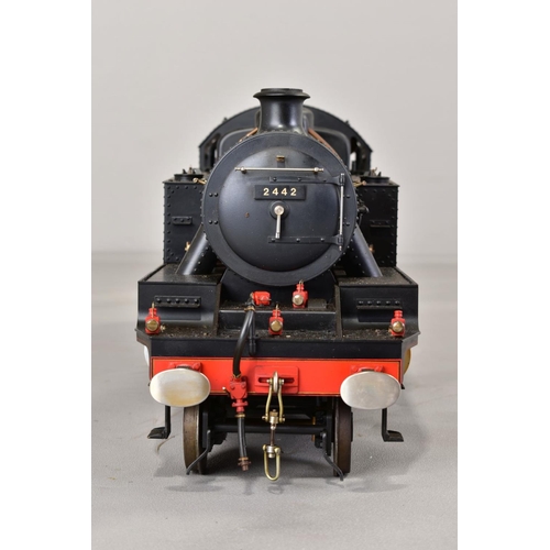 60 - A HANDBUILT 1:16 SCALE 3.5 INCH (89MM) GAUGE STANIER CLASS 4P 2-6-4 TANK LOCOMOTIVE, not tested, has... 