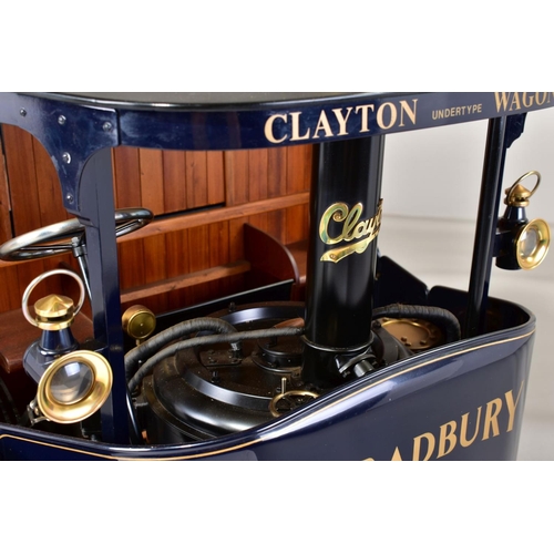 65 - A HANDBUILT 3 INCH SCALE LIVE STEAM MODEL OF A CLAYTON UNDERTYPE STEAM WAGON, 'Ruth', not tested, co... 