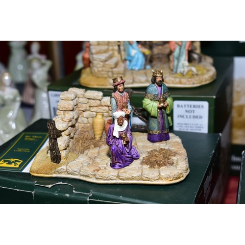 FIVE BOXED LILLIPUT LANE SCULPTURES, comprising limited