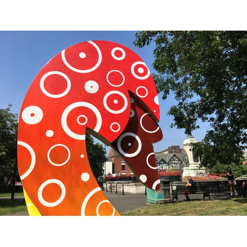 2 - SWAN 'ROUND RAINBOW', Artist Sarah Turner, Sponsor Vodafone Burton on Trent, Sponsored by Marston's ... 