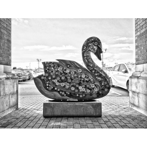 3 - SWAN 'RUBBISH SWAN', Artist Anna Roebuck, Sponsor Hunnypot Cottage, Joanne Cooper Photography, Strat... 