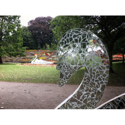 6 - SWAN 'MIRROR SWAN', Artist Beth Mulholland-Prescott, Sponsored by Marston's Brewery, East Staffordsh... 