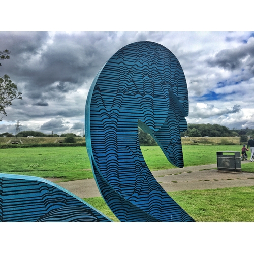 7 - SWAN 'RIPPLE', Artist Sue Guthrie, Sponsor Murray's Independent Funeral Directors, Sponsored by Mars... 