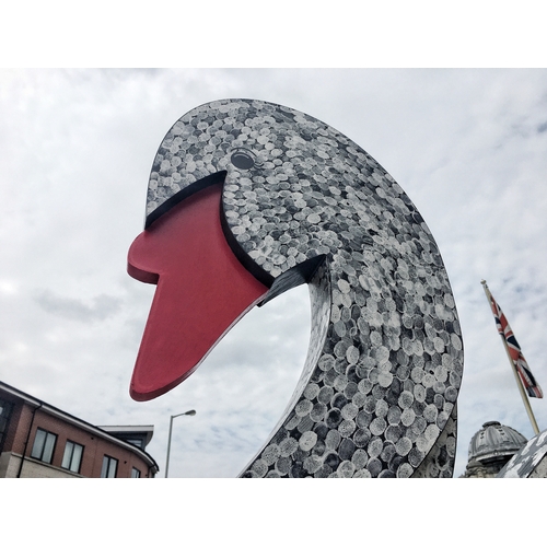 18 - SWAN 'HELPING HANDS', Artist Traci Moss, Sponsor Vodafone Burton on Trent, Sponsored by Marston's Br... 