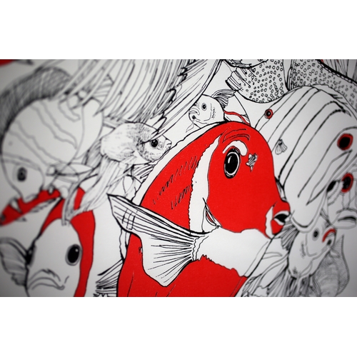 27 - HEATHER HORSLEY'S,'Fish' The 'Vertebrates' project was a self directed brief highlighting 5 groups o... 