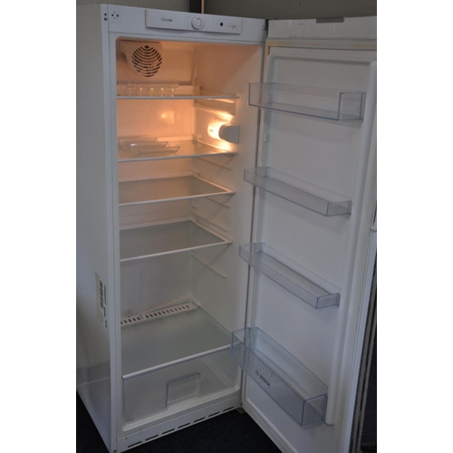 1111 - A BOSCH LARDER FRIDGE 150cm high (PAT pass and working at -5 degrees)