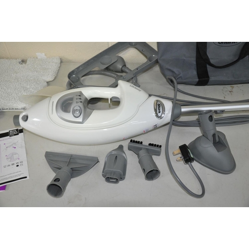 1150 - A SHARK STEAM POCKET MOP, with attachments and bag (PAT pass and working looks unused)