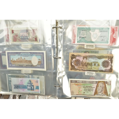 156 - TWO BOXES OF COIN AND STAMP RELATED ITEMS to include framed early Victorian postage stamps, and coin... 