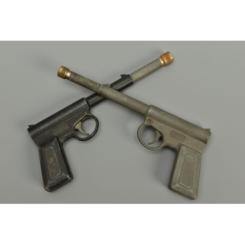 287 - TWO .177'' GAT AIR PISTOLS, both are in working order and complete with breech pins, the Gat air pis... 