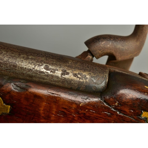 295 - A 577 INCH P53 3 BAND ENFIELD PERCUSSION RIFLE, its lock is marked with Queen Victoria's Cypher and ... 