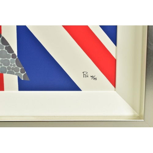 303 - PAUL NORMANSELL (BRITISH 1978) 'HAPPY AND GLOURIOUS' a limited edition print of HM The Queen 40/195,... 