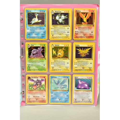 446 - AN EXTENSIVE COLLECTION OF EARLY POKEMON CARDS, including complete Base set, Base set two, Fossil se... 