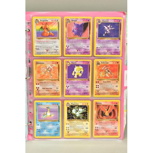 446 - AN EXTENSIVE COLLECTION OF EARLY POKEMON CARDS, including complete Base set, Base set two, Fossil se... 