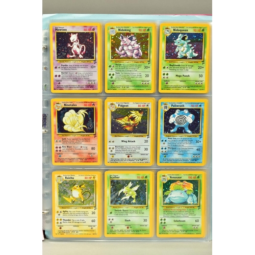 446 - AN EXTENSIVE COLLECTION OF EARLY POKEMON CARDS, including complete Base set, Base set two, Fossil se... 