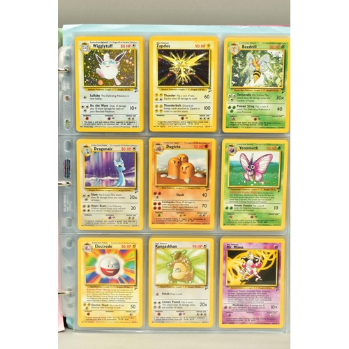 446 - AN EXTENSIVE COLLECTION OF EARLY POKEMON CARDS, including complete Base set, Base set two, Fossil se... 