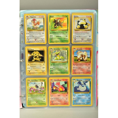 446 - AN EXTENSIVE COLLECTION OF EARLY POKEMON CARDS, including complete Base set, Base set two, Fossil se... 