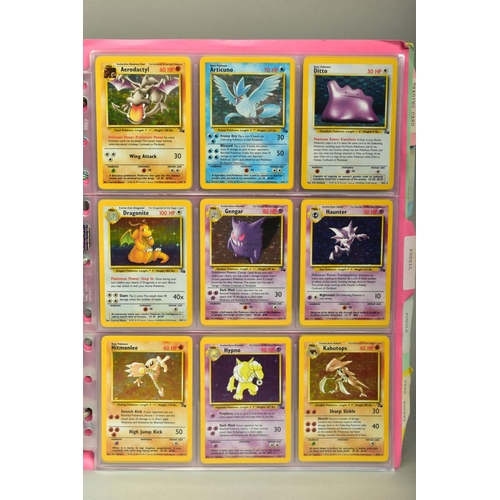 446 - AN EXTENSIVE COLLECTION OF EARLY POKEMON CARDS, including complete Base set, Base set two, Fossil se... 