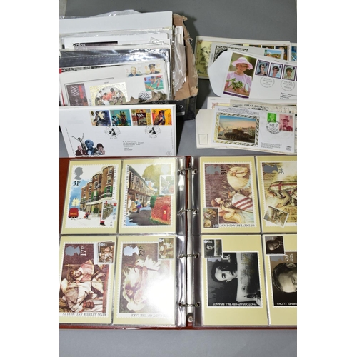 541 - ROYAL MAIL POSTCARDS AND FIRST DAY COVERS,  a collection of approximately 136 Royal mail postcards (... 