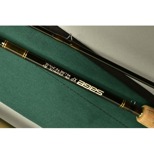 A SAGE XP 696 GRAPHITE IIIE 9' 6'' TWO PIECE FLY FISHING ROD