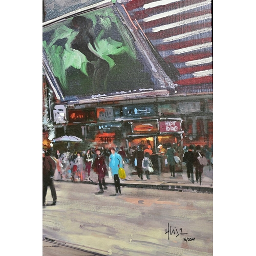 324 - HENDERSON CISZ (BRAZIL 1960) 'TIMES SQUARE IN BLOOM' an artist proof print, signed bottom right, no ... 