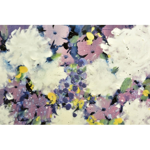 318 - DANIELLE O'CONNOR AKIYAMA (CANADA 1957) 'POSTERITY III' a limited edition print of blossoms 11/195, ... 