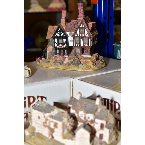 434 - TEN BOXED LILLIPUT LANE SCULPTURES, all with deeds except where mentioned, comprising nine from The ... 