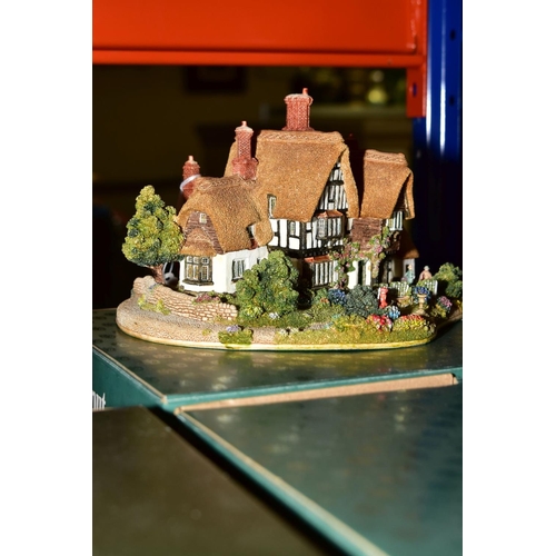 441 - NINE BOXED LILLIPUT LANE SCULPTURES FROM THE BRITISH COLLECTION (various backstamps), all with deeds... 