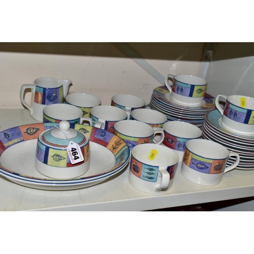 464 - A GROUP OF ROYAL DOULTON SECONDS TEA AND DINNERWARES, all part sets comprising 'Doulton Everyday - T... 