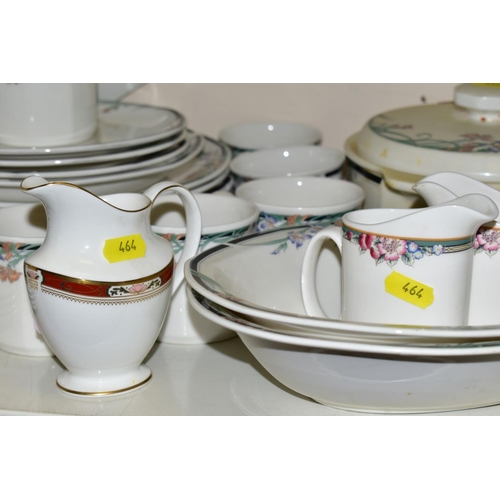 464 - A GROUP OF ROYAL DOULTON SECONDS TEA AND DINNERWARES, all part sets comprising 'Doulton Everyday - T... 