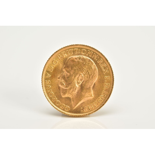 72 - A GOLD 1913 GEORGE V FULL SOVEREIGN, approximate gross weight 8.0 grams