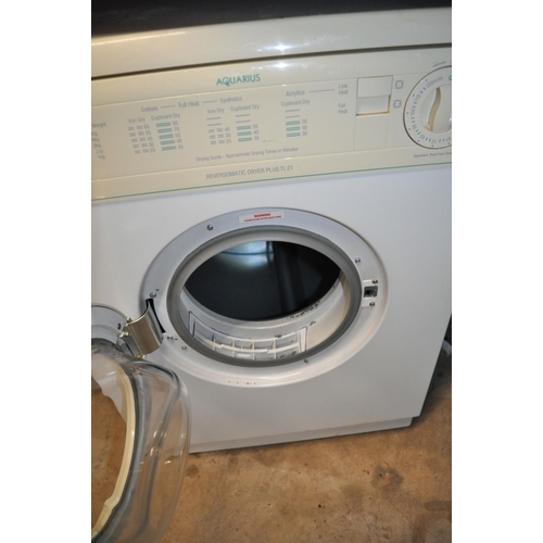 hotpoint aquarius reversomatic dryer plus tl21