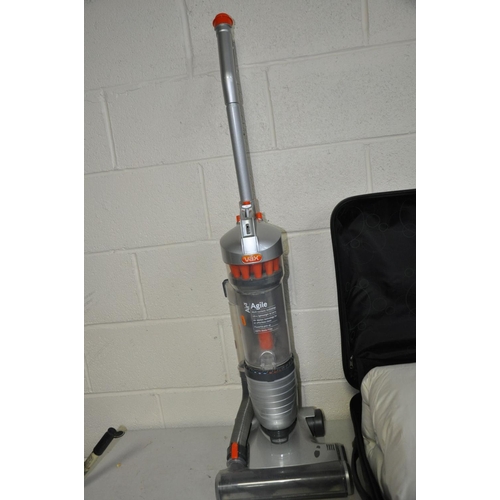 1108 - A VAX AIR3 AGILE VACUUM CLEANER (PAT pass and working), a Revolution suitcase and a preused duvet (2... 